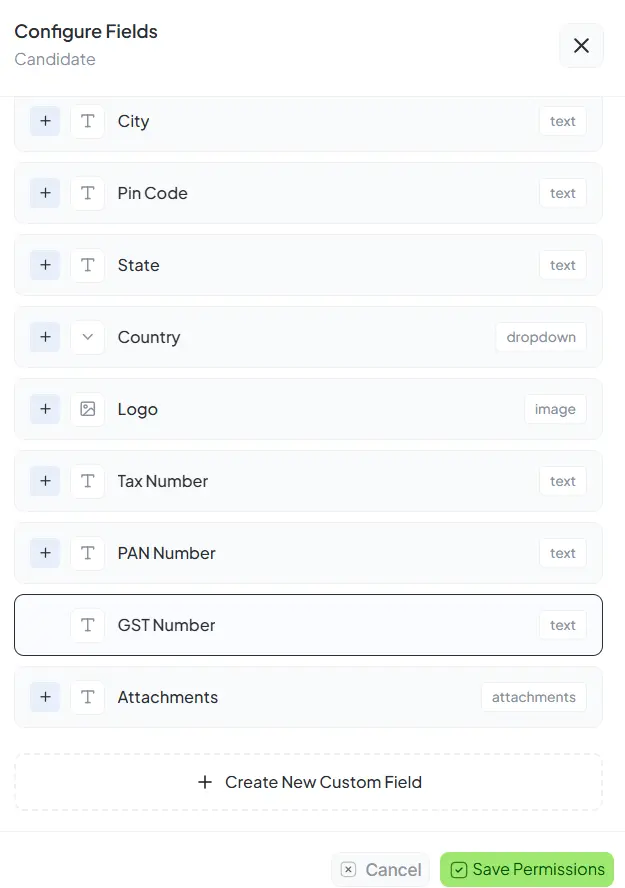 Contact Configuration