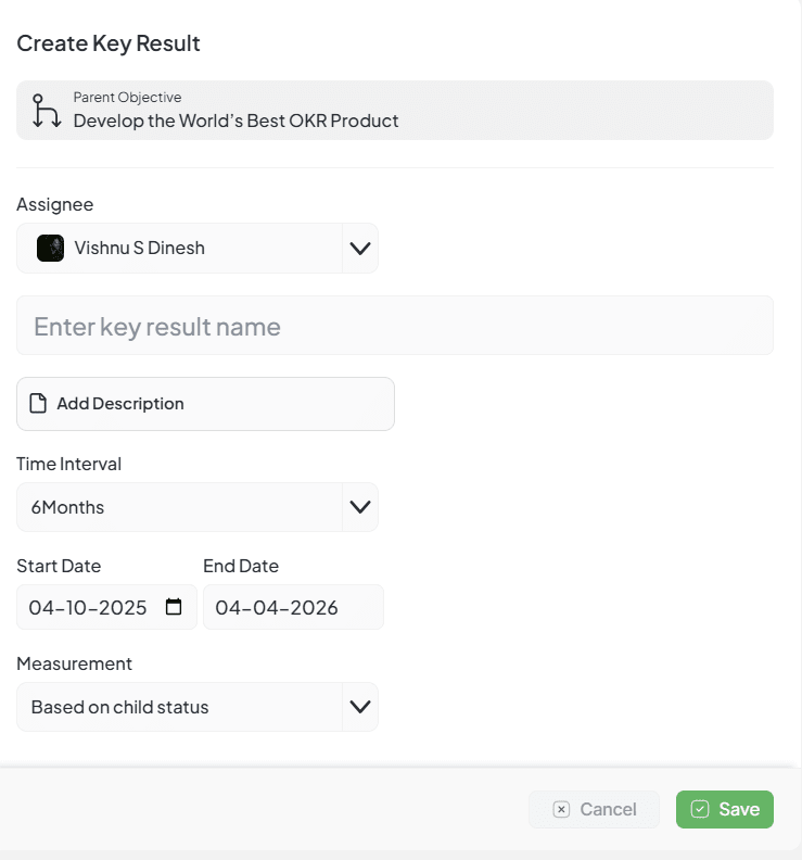Key Result OKR