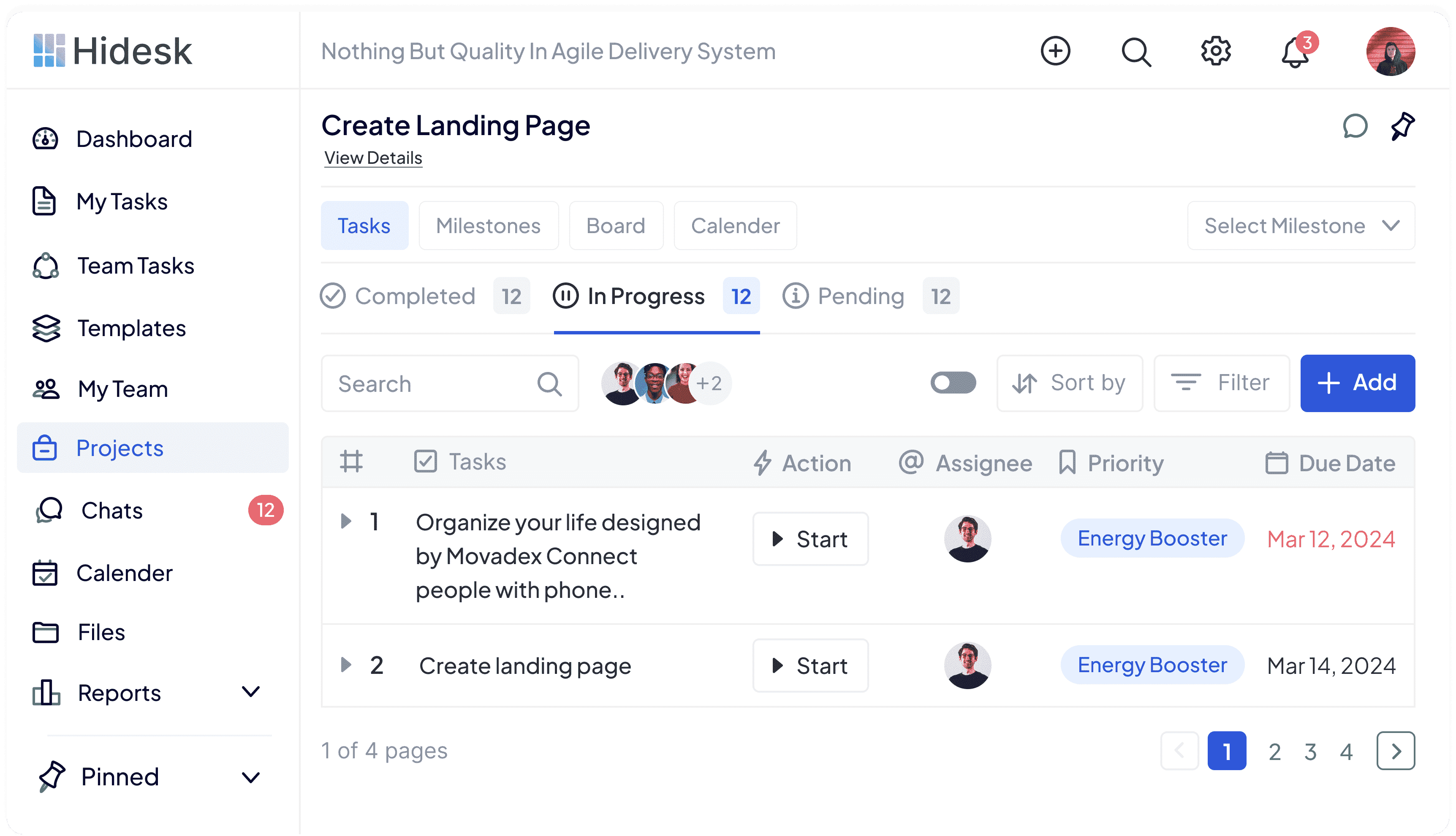 Create Task Form