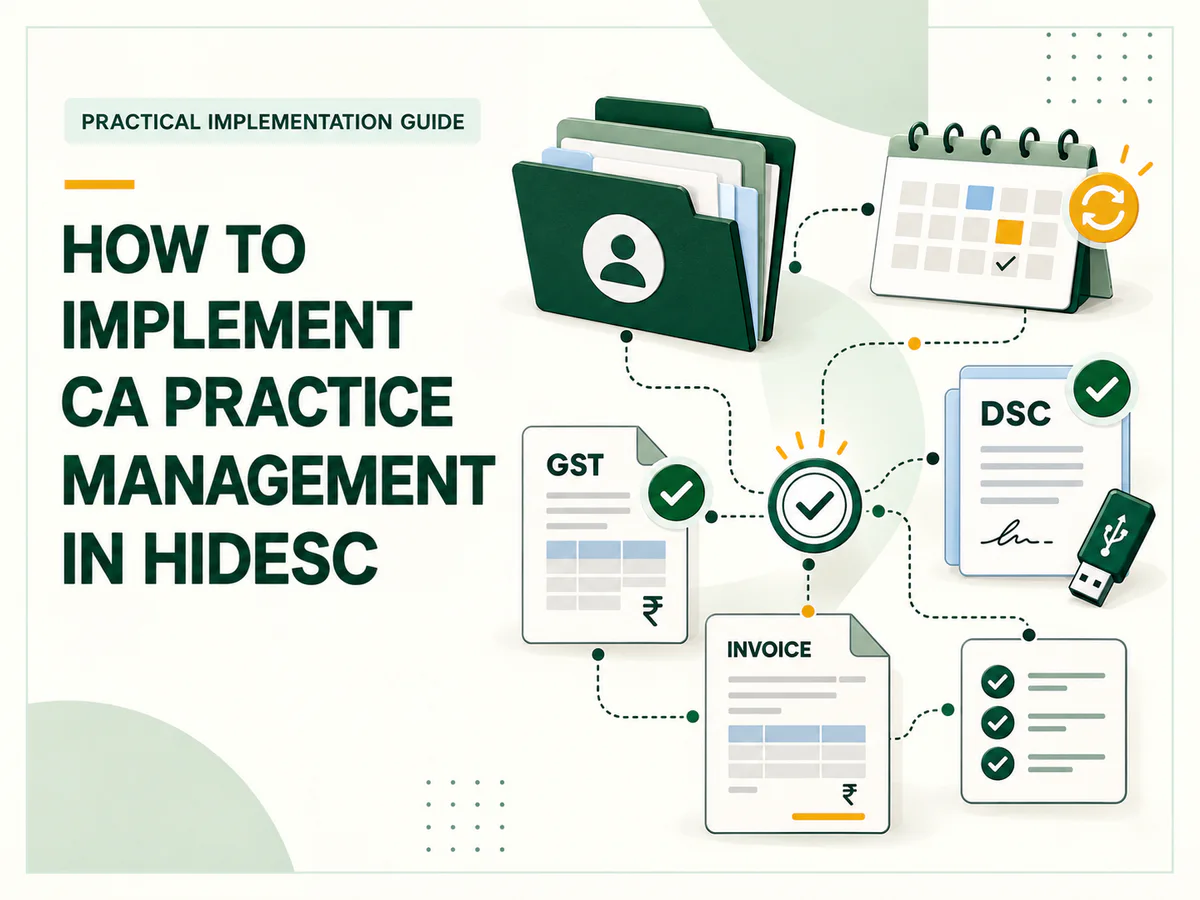 How to Implement CA Practice Management in Hidesc