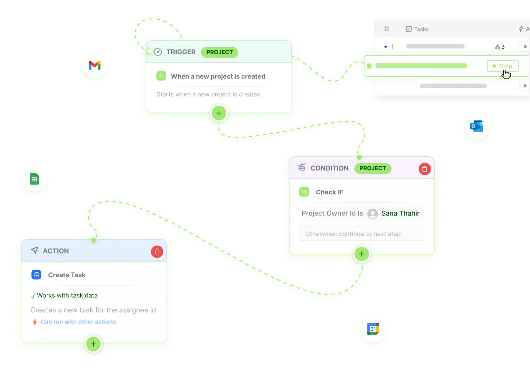 Workflow Builder Interface