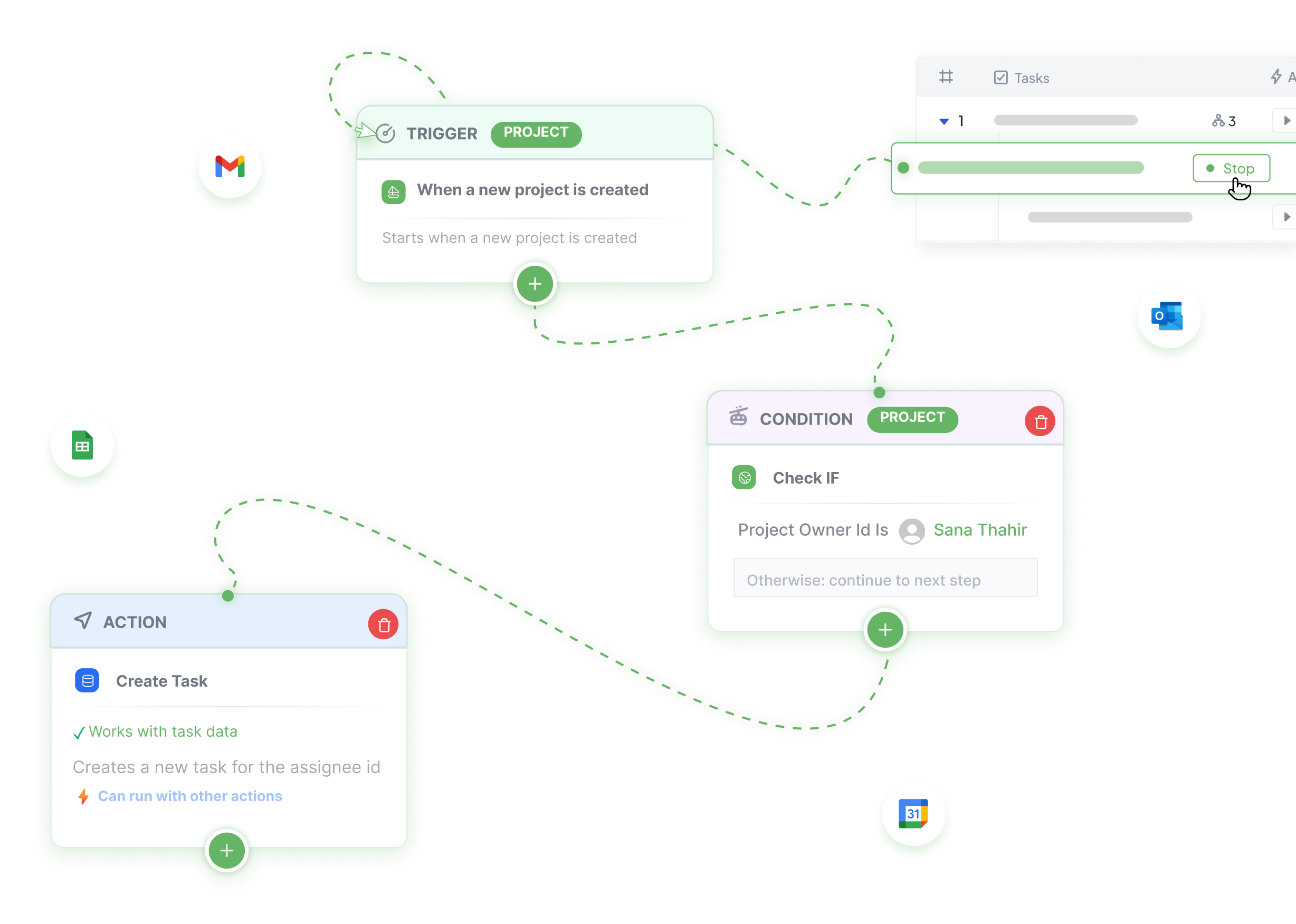 Workflow Builder Interface